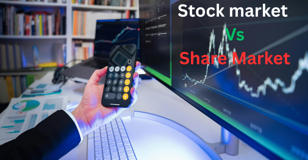 Stock Market aur Share Market me Kya Antar Hai